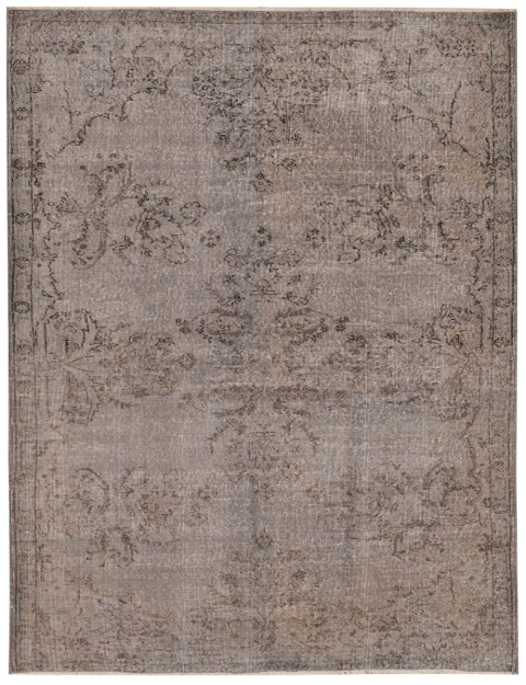 Grau Türkei Vintage Teppich 262 x 174 cm