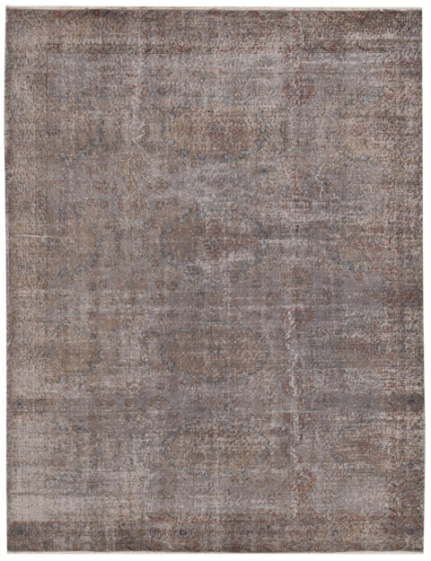 Grau Türkei Vintage Teppich 306 x 196 cm