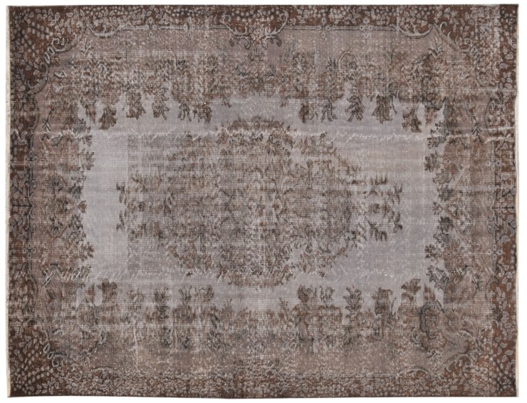 Grigio Turco Tappeto Vintage 276 x 187 cm