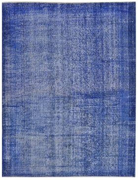 Blå Tyrkiet Vintage Tæppe 274 x 165 cm