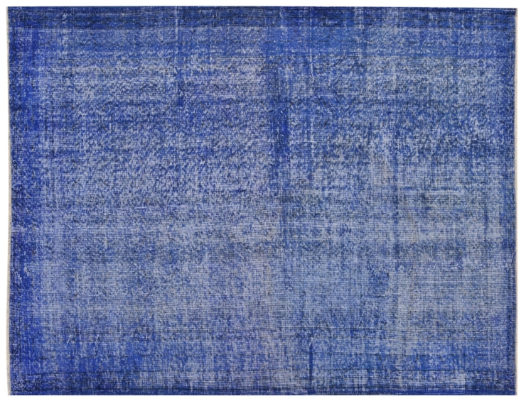 Blå Tyrkia Vintage Teppe 274 x 165 cm