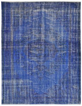 Alfombra vintage 284 X 188 azul