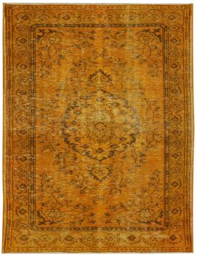 Alfombra vintage 252 X 152 naranja