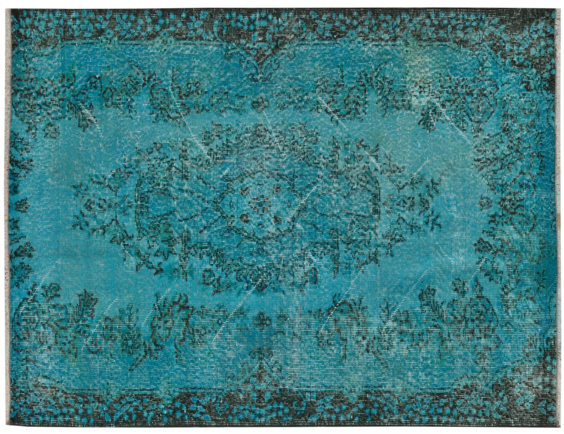 Tappeto Vintage  blu <br/>190 x 122 cm