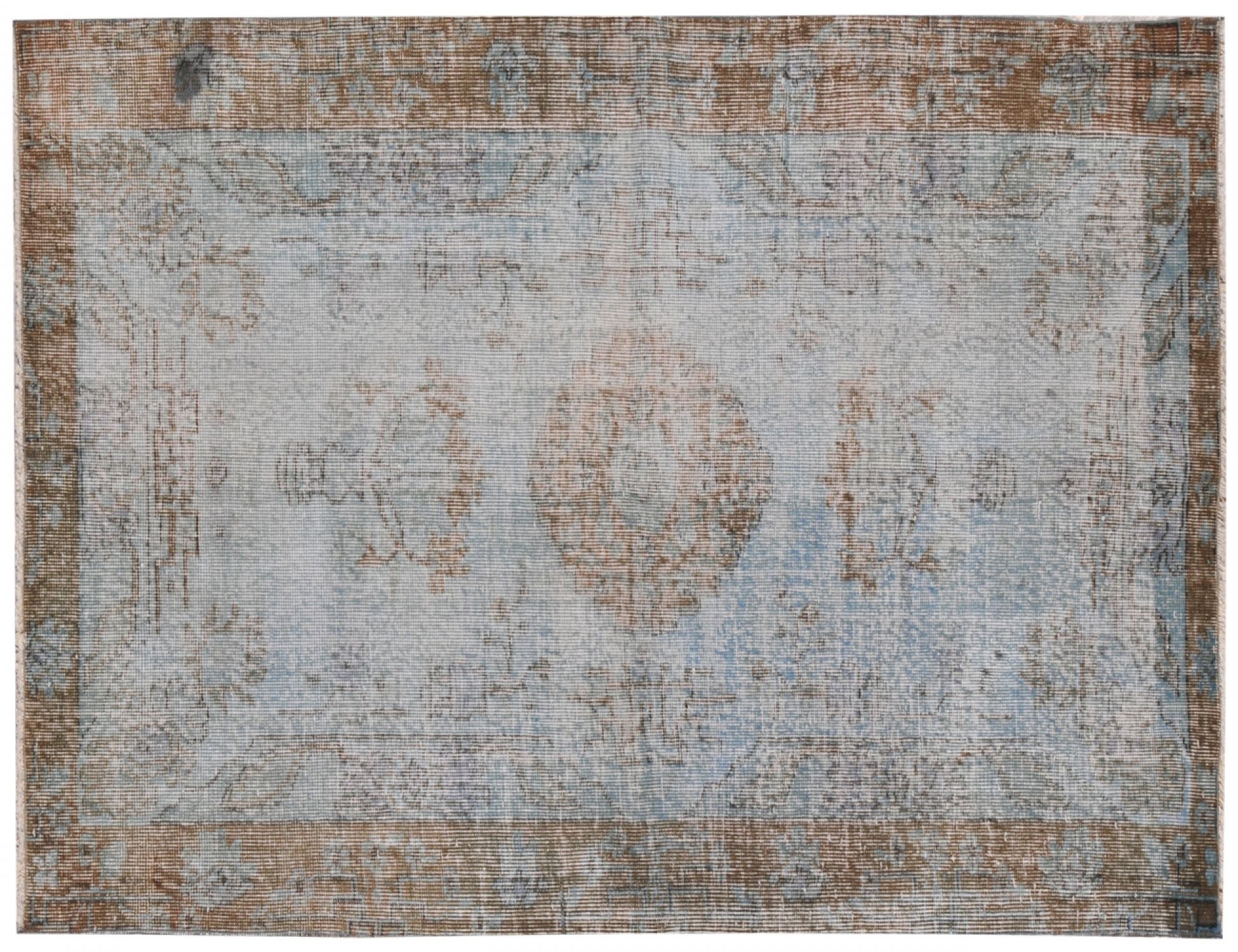  Vintage Tapis  bleu <br/>184 x 115 cm