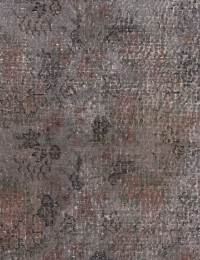 Grå Turkiet Vintage Matta  195 x 112 cm