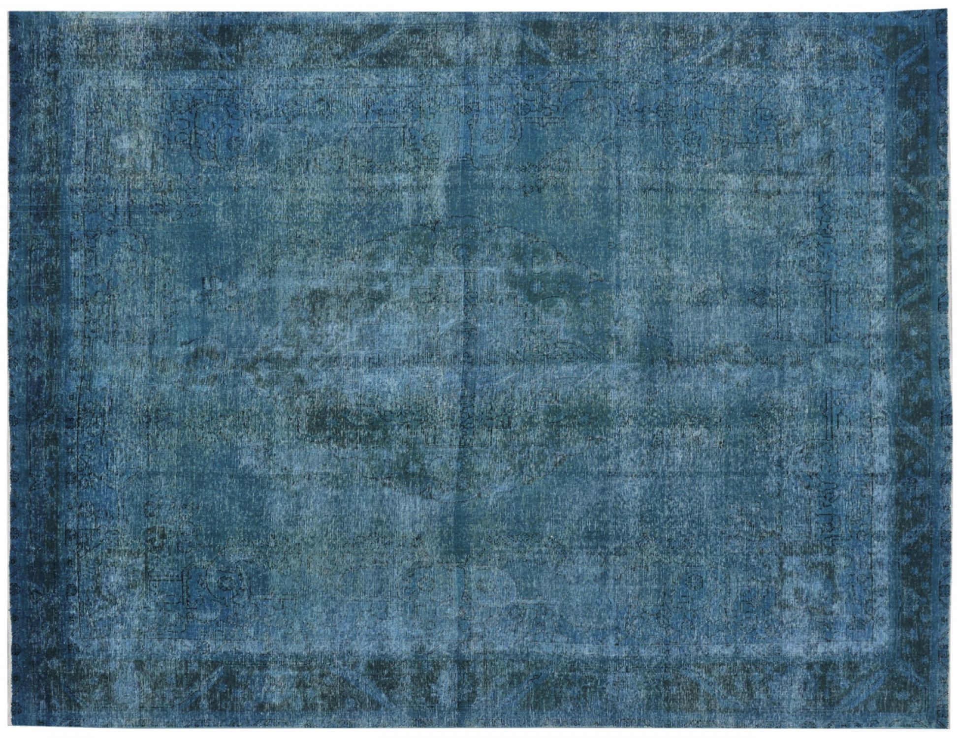 Tappeto Vintage  blu <br/>365 x 295 cm