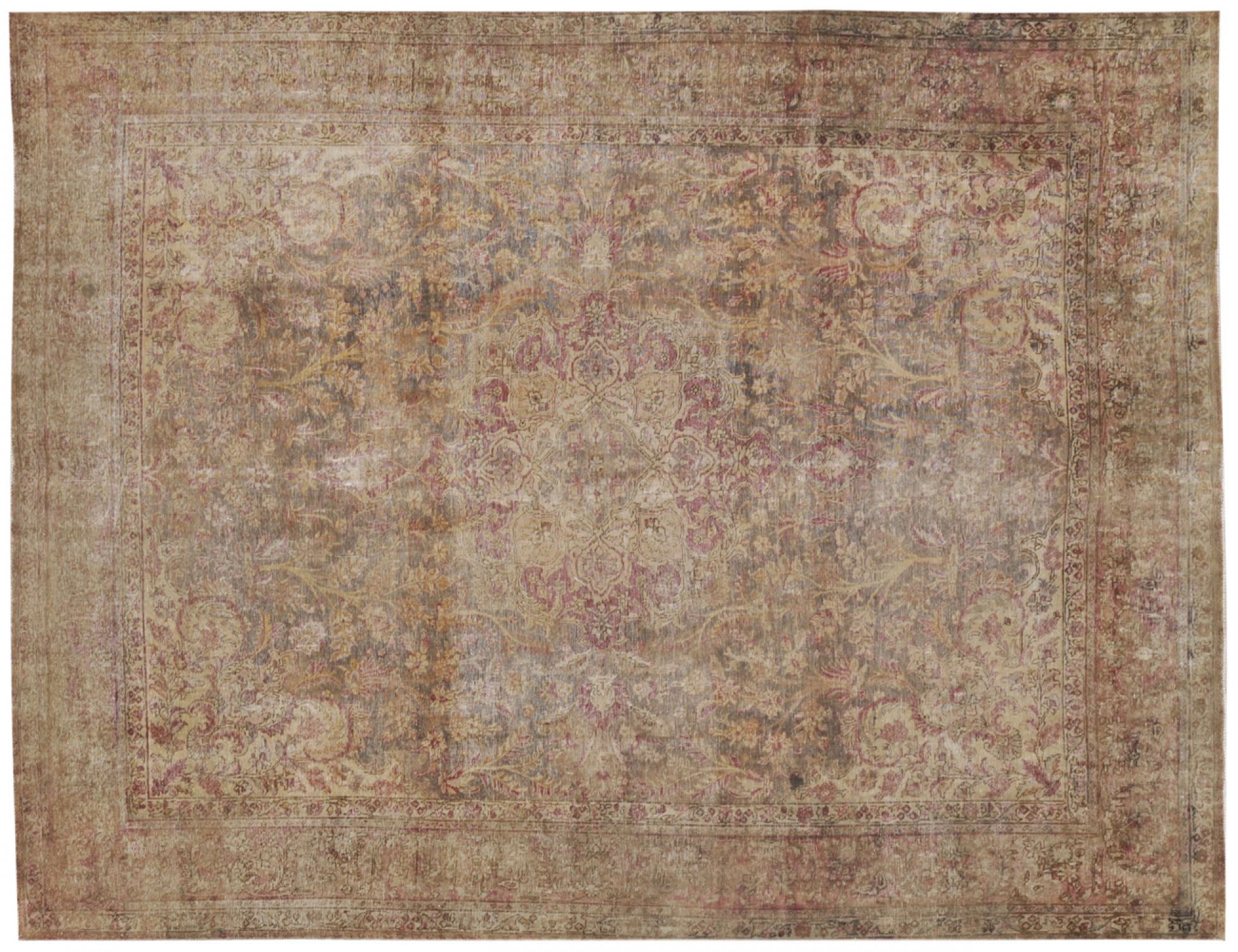 Alfombra vintage  beige <br/>368 x 295 cm