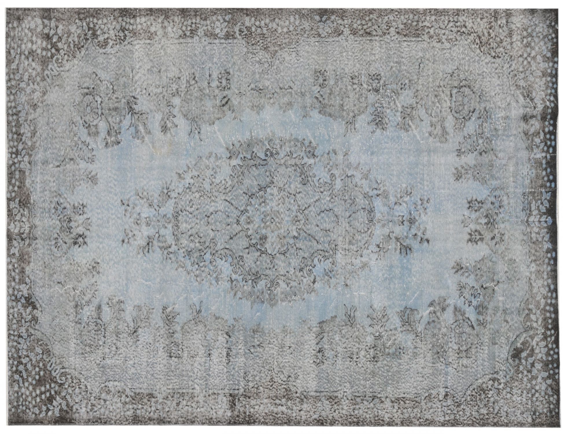 Alfombra vintage  azul <br/>288 x 185 cm