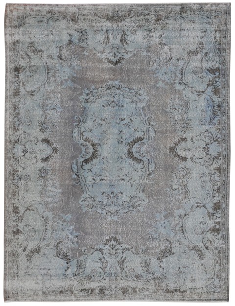 Blau Türkei Vintage Teppich 302 x 197 cm