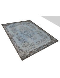 Blu Turco Tappeto Vintage 290 x 185 cm - view 3