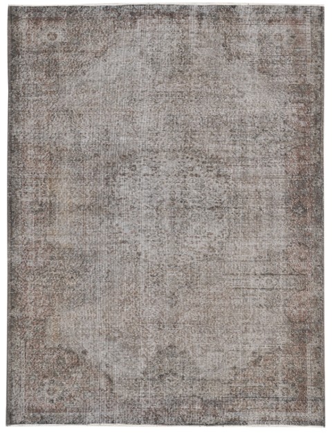 Grau Türkei Vintage Teppich 275 x 174 cm