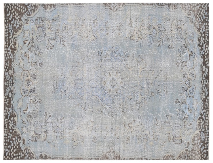Blu Turco Tappeto Vintage 278 x 176 cm