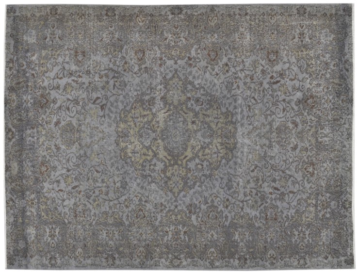 Grigio Turco Tappeto Vintage 285 x 186 cm