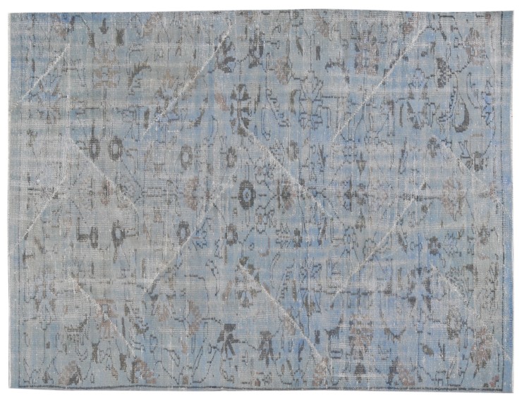 Blu Turco Tappeto Vintage 247 x 162 cm
