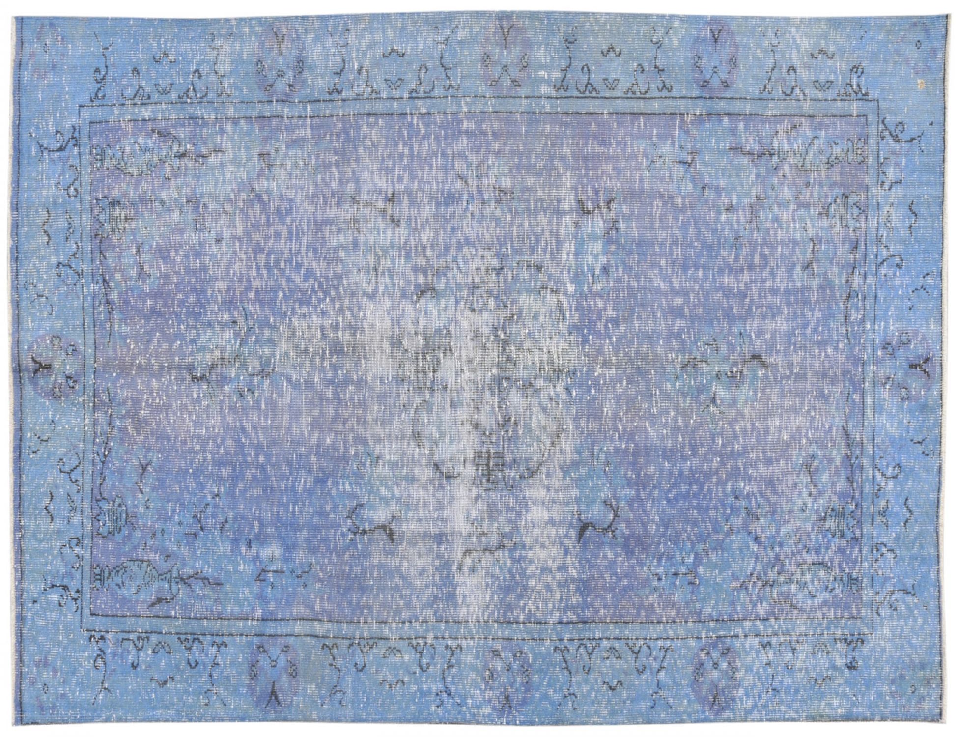 Tappeto Vintage  blu <br/>266 x 171 cm