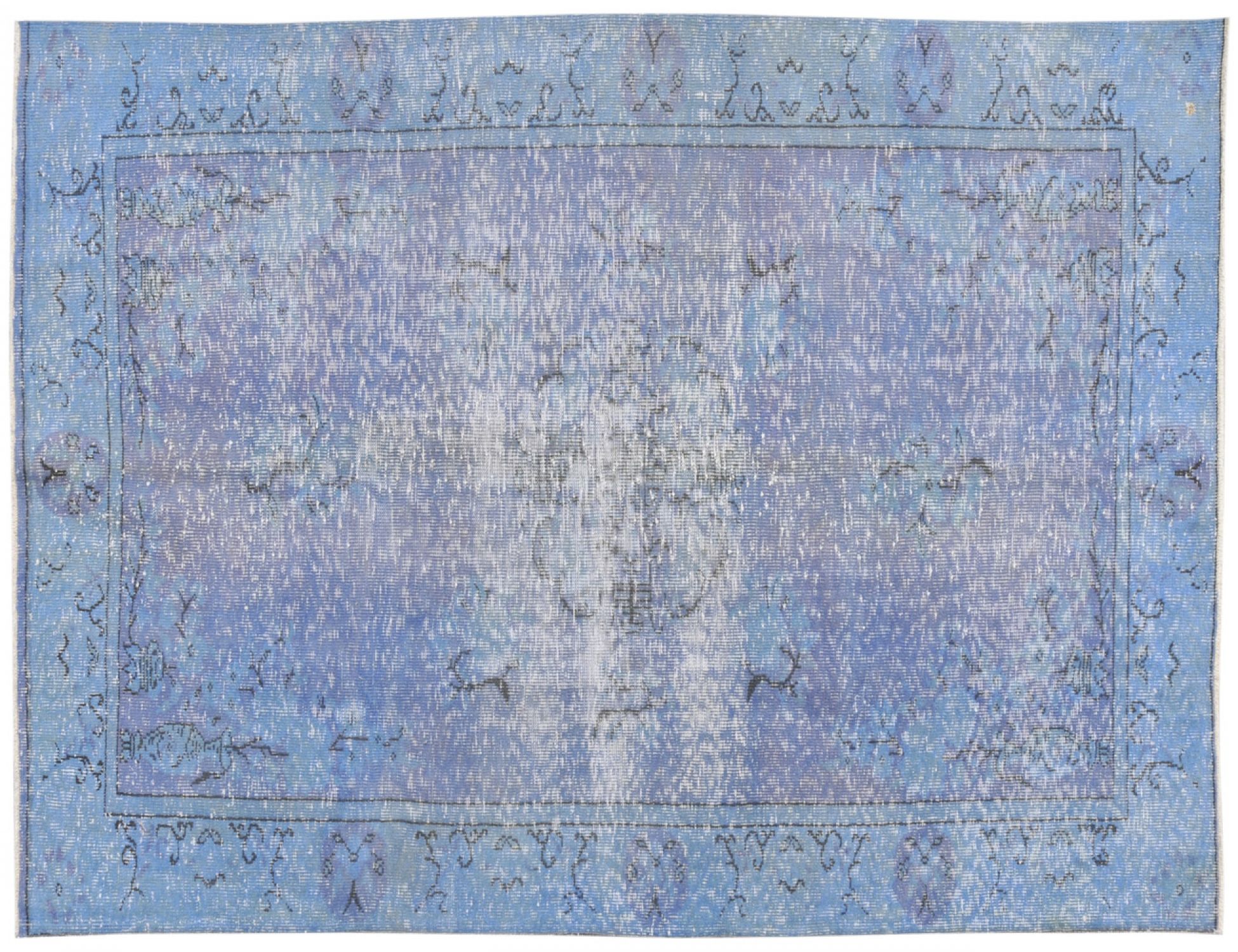  Vintage Tapis  bleu <br/>266 x 171 cm