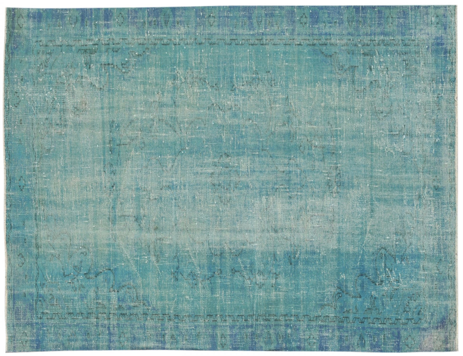 Tappeto Vintage  verde <br/>290 x 169 cm