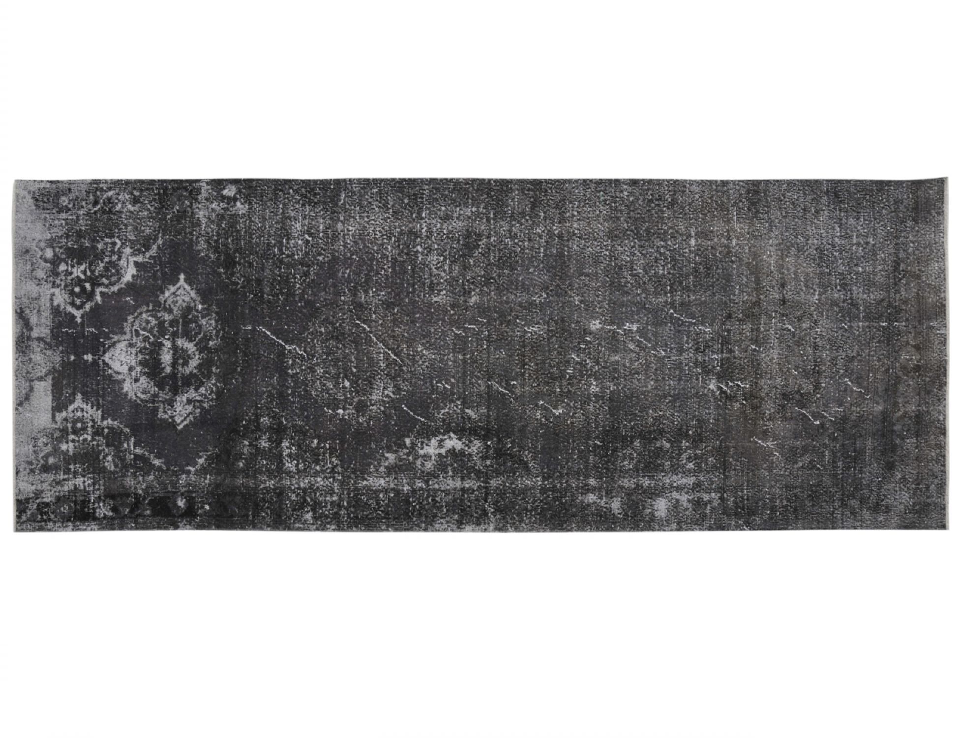 Tappeto Vintage  grigo <br/>344 x 133 cm