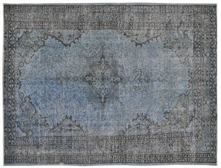 Blå Turkiet Vintage Matta  268 x 173 cm