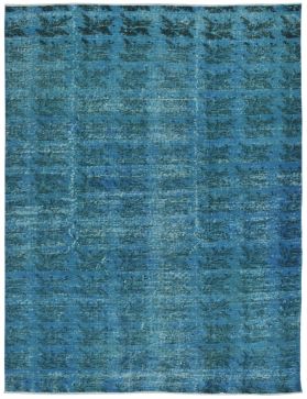 Vintage Carpet 290 X 163 sininen