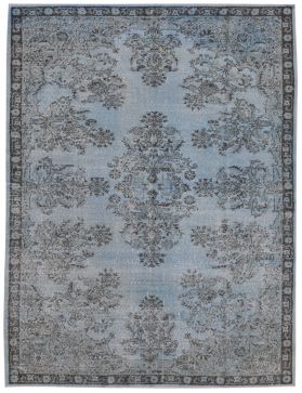  Vintage Tapijt 306 X 195 blauw