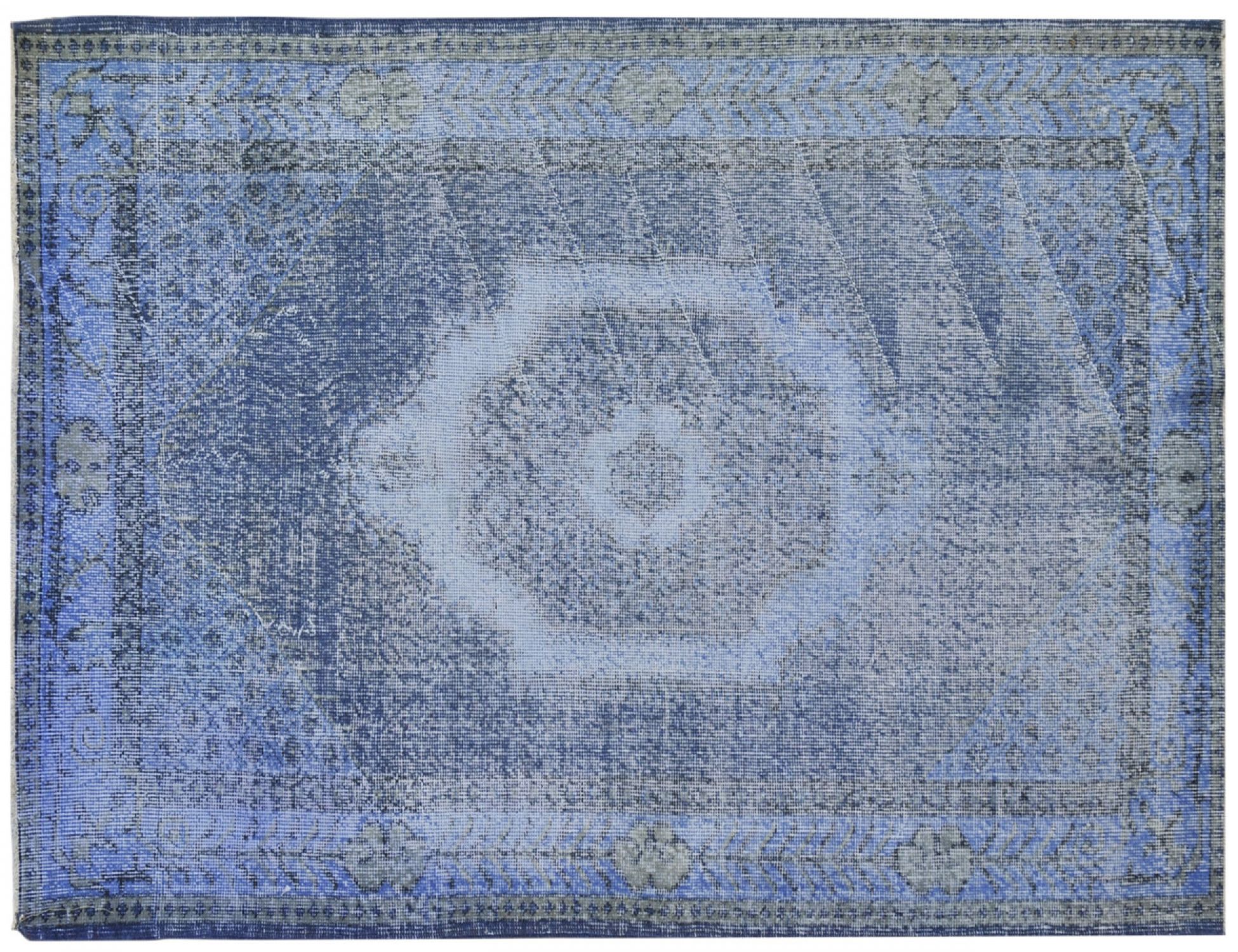 Tappeto Vintage  blu <br/>213 x 123 cm