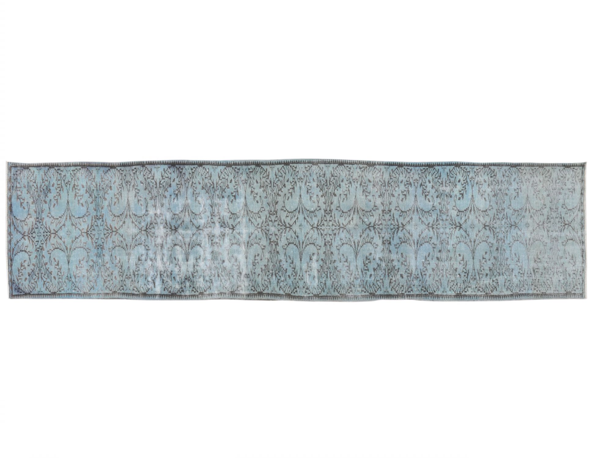 Tappeto Vintage  blu <br/>372 x 68 cm