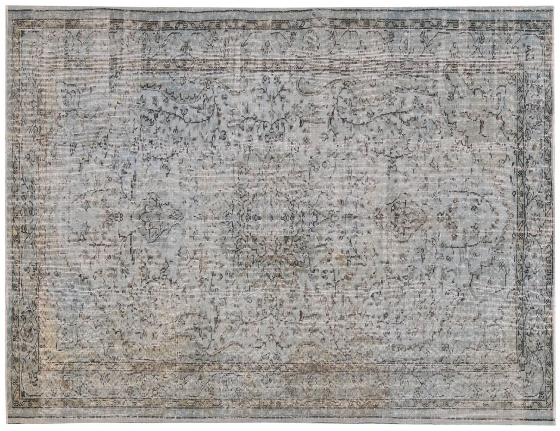  Vintage Tapijt  blauw <br/>270 x 167 cm