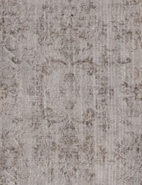 Grå Turkiet Vintage Matta  305 x 195 cm