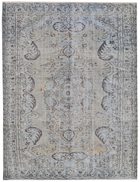 Blau Türkei Vintage Teppich 266 x 163 cm