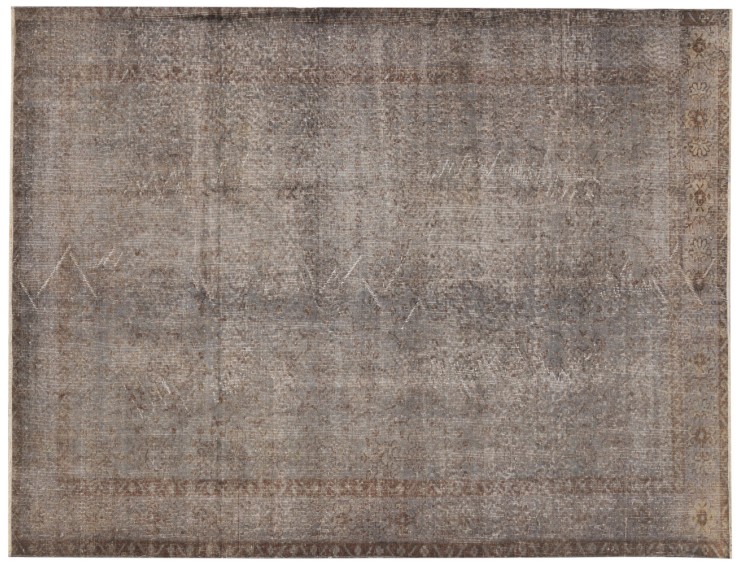 Marrone Turco Tappeto Vintage 285 x 163 cm