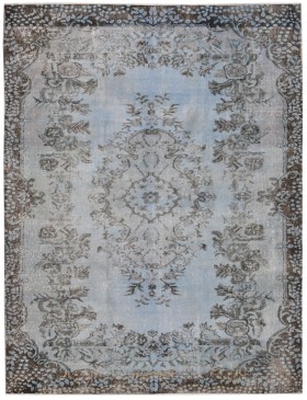 Bleu Turc  Vintage Tapis  307 x 168 cm