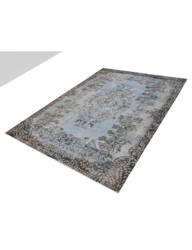 Bleu Turc  Vintage Tapis  307 x 168 cm