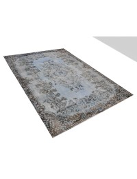 Blu Turco Tappeto Vintage 307 x 168 cm - view 3