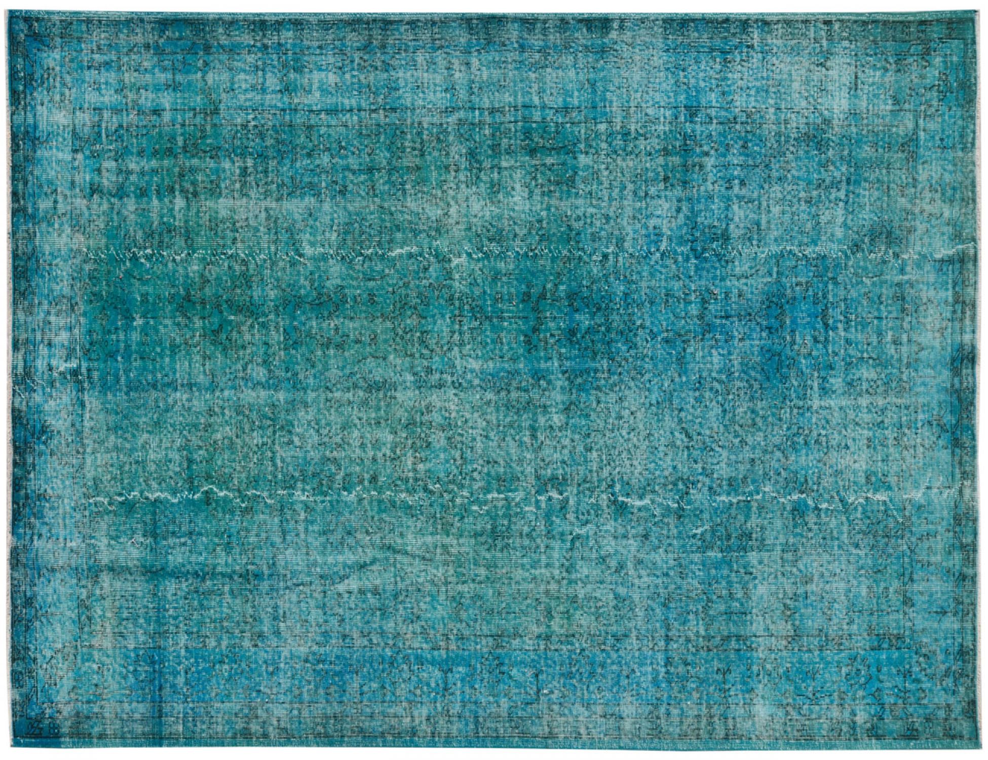  Vintage Tapis  bleu <br/>310 x 211 cm