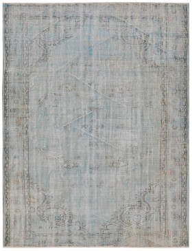 Blå Tyrkia Vintage Teppe  285 x 190 cm