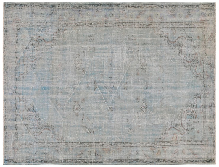 Blu Turco Tappeto Vintage 285 x 190 cm