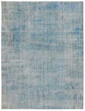 Alfombra vintage 307 X 208 azul