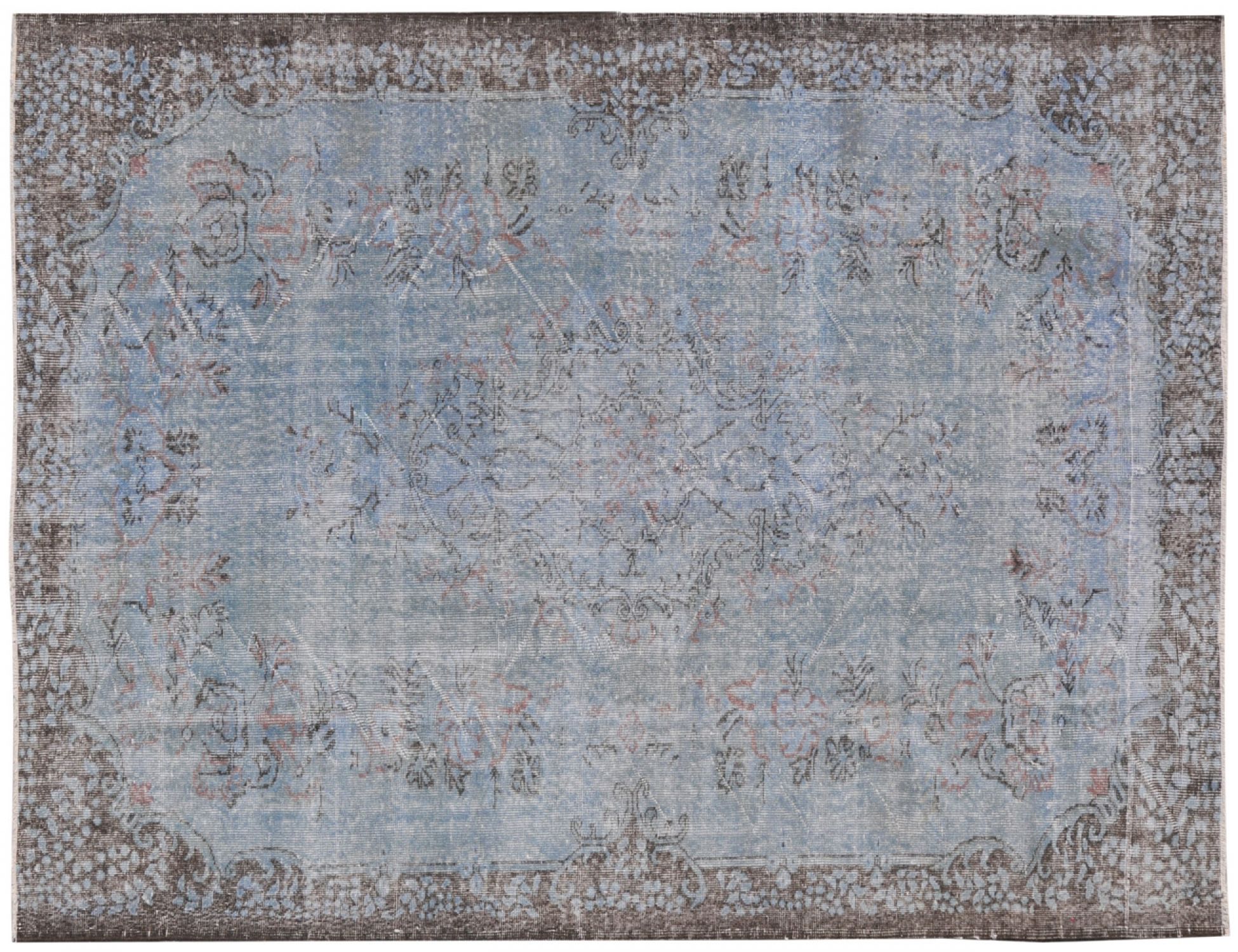 Tappeto Vintage  blu <br/>292 x 192 cm