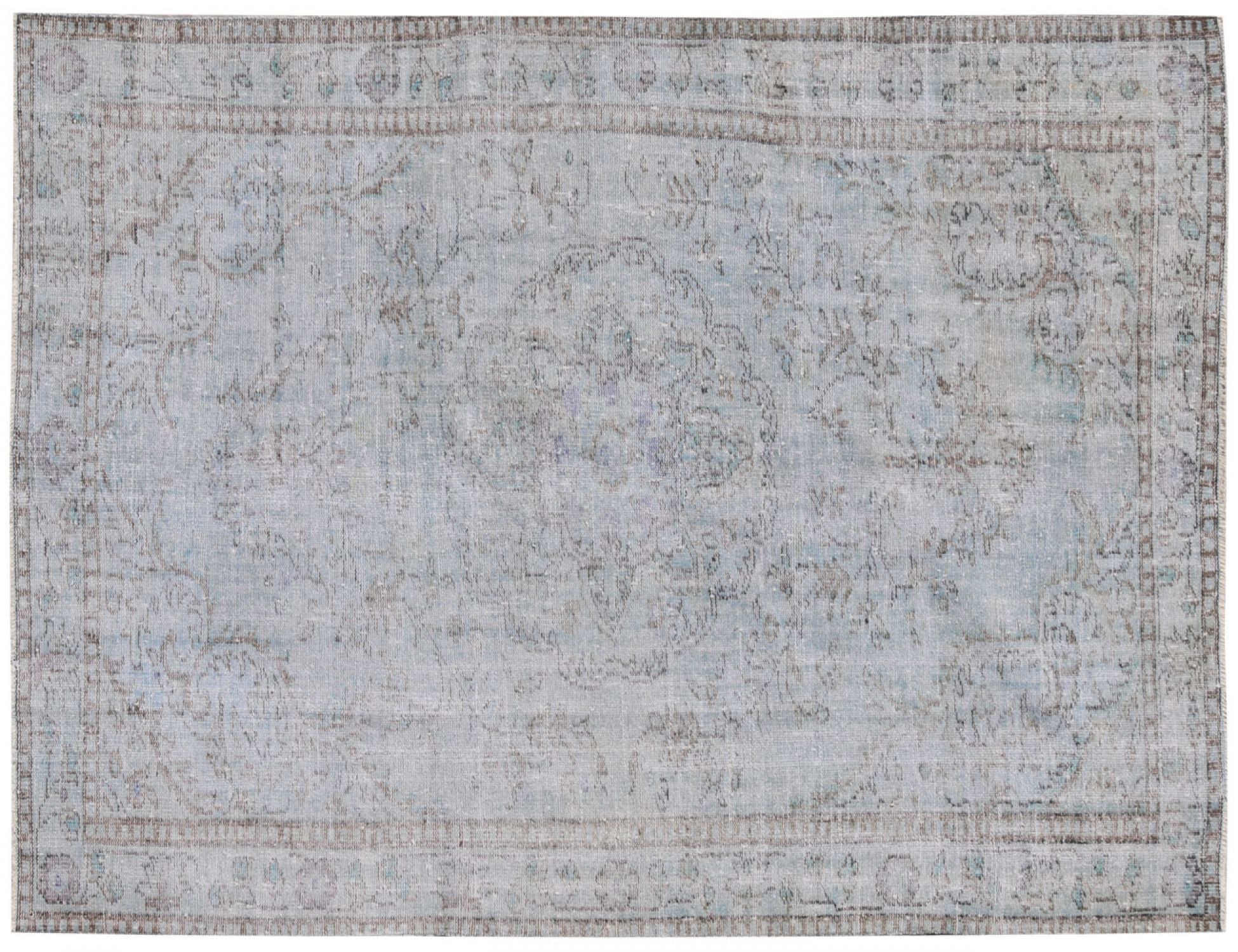  Vintage Tapijt  blauw <br/>274 x 168 cm