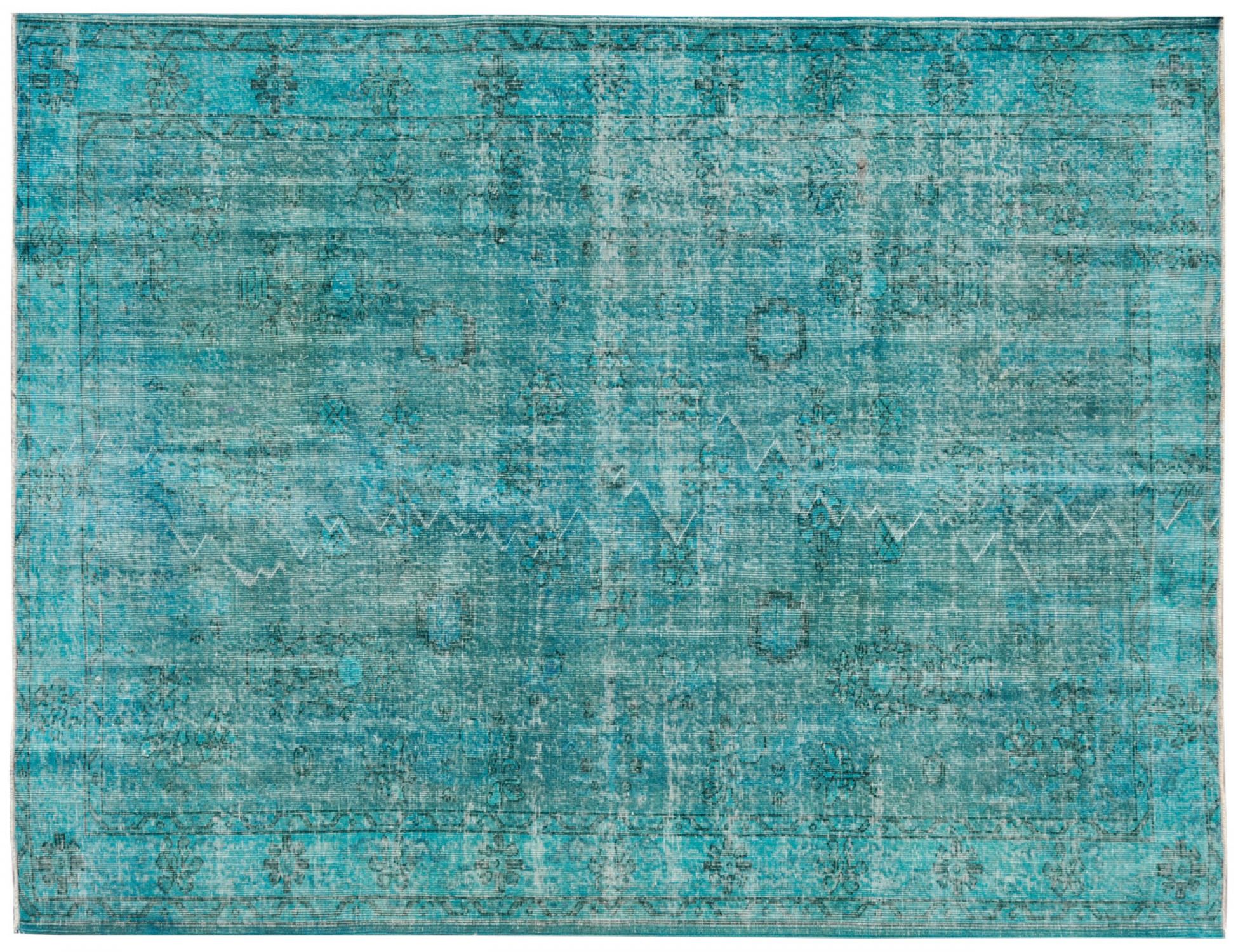  Vintage Tapis  bleu <br/>280 x 193 cm
