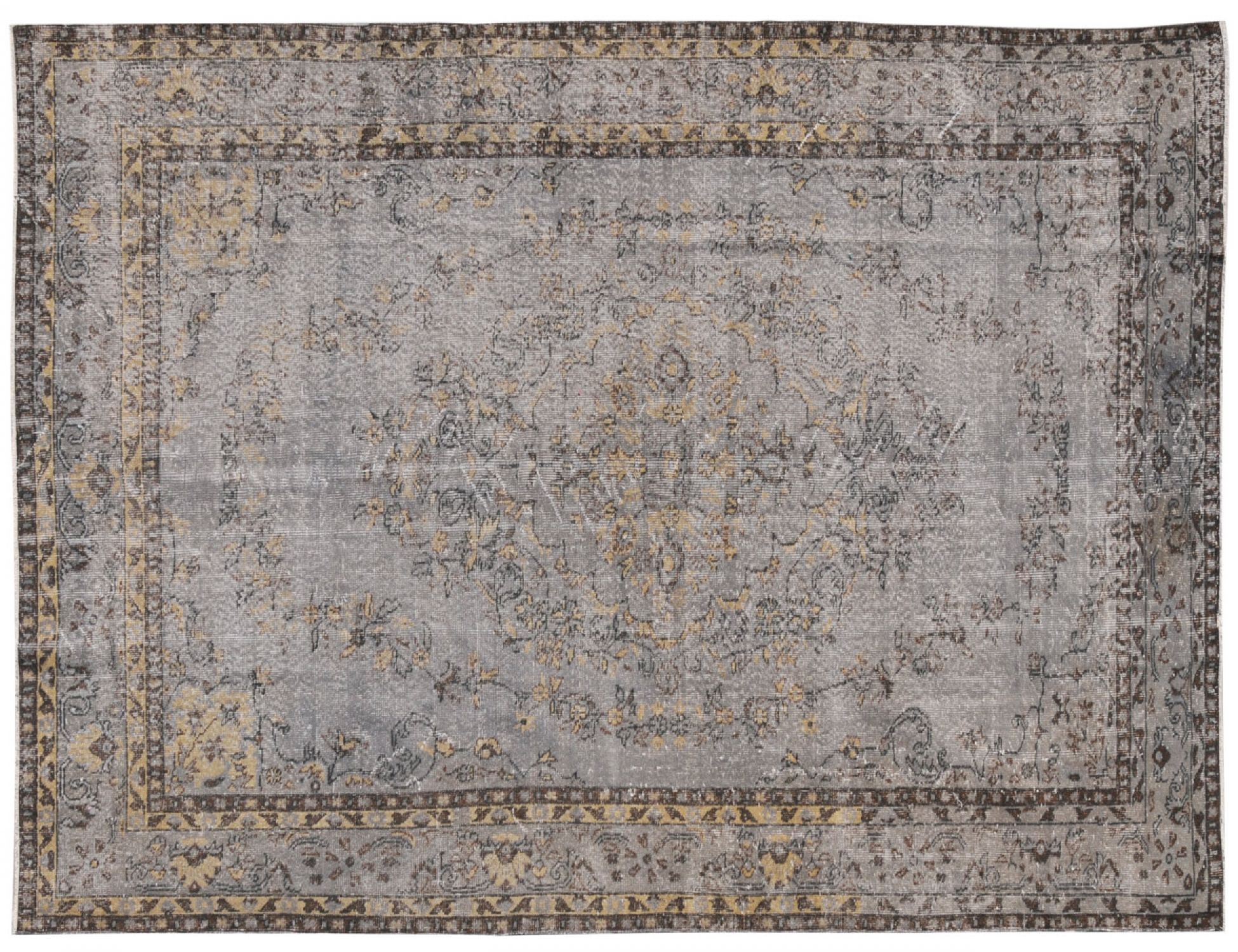 Vintage Tæppe  grå <br/>310 x 198 cm