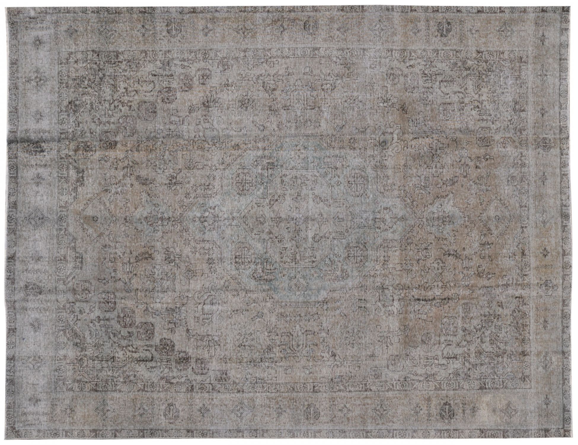 Tappeto Vintage  grigo <br/>382 x 293 cm