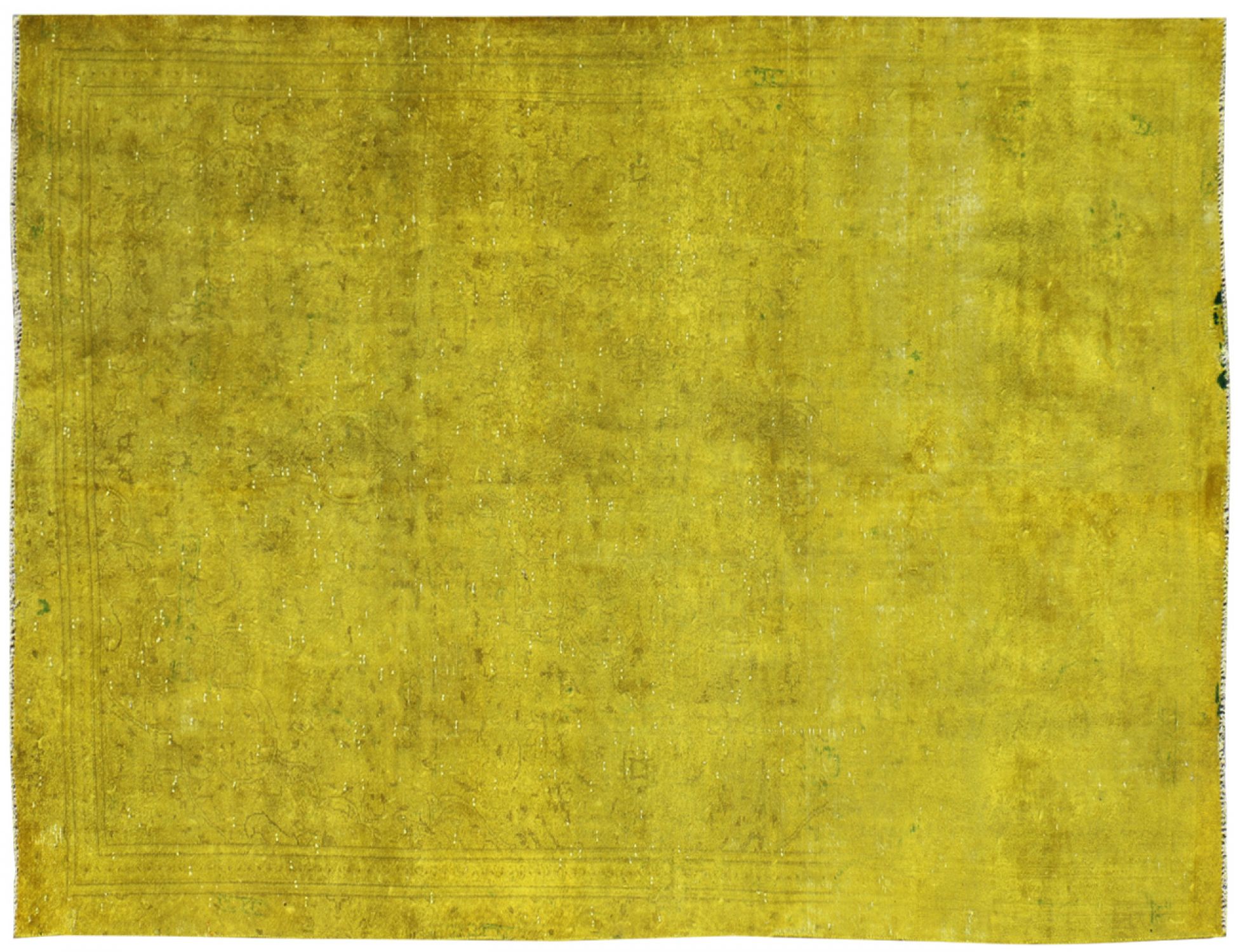 Vintage Carpet  yellow  <br/>297 x 188 cm