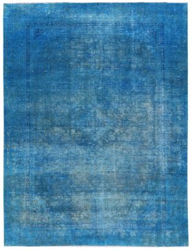 Vintage Teppich 382 X 262 blau