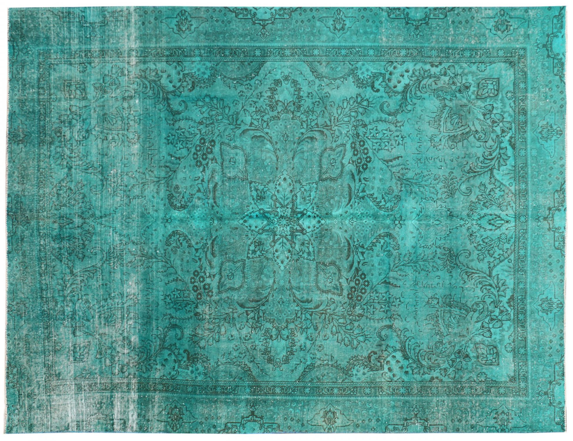 Vintage Teppe  grønn <br/>362 x 268 cm