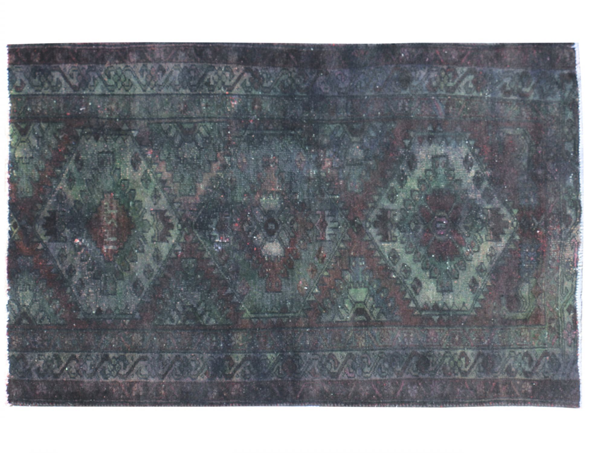 Tappeto Vintage  grigo <br/>173 x 107 cm