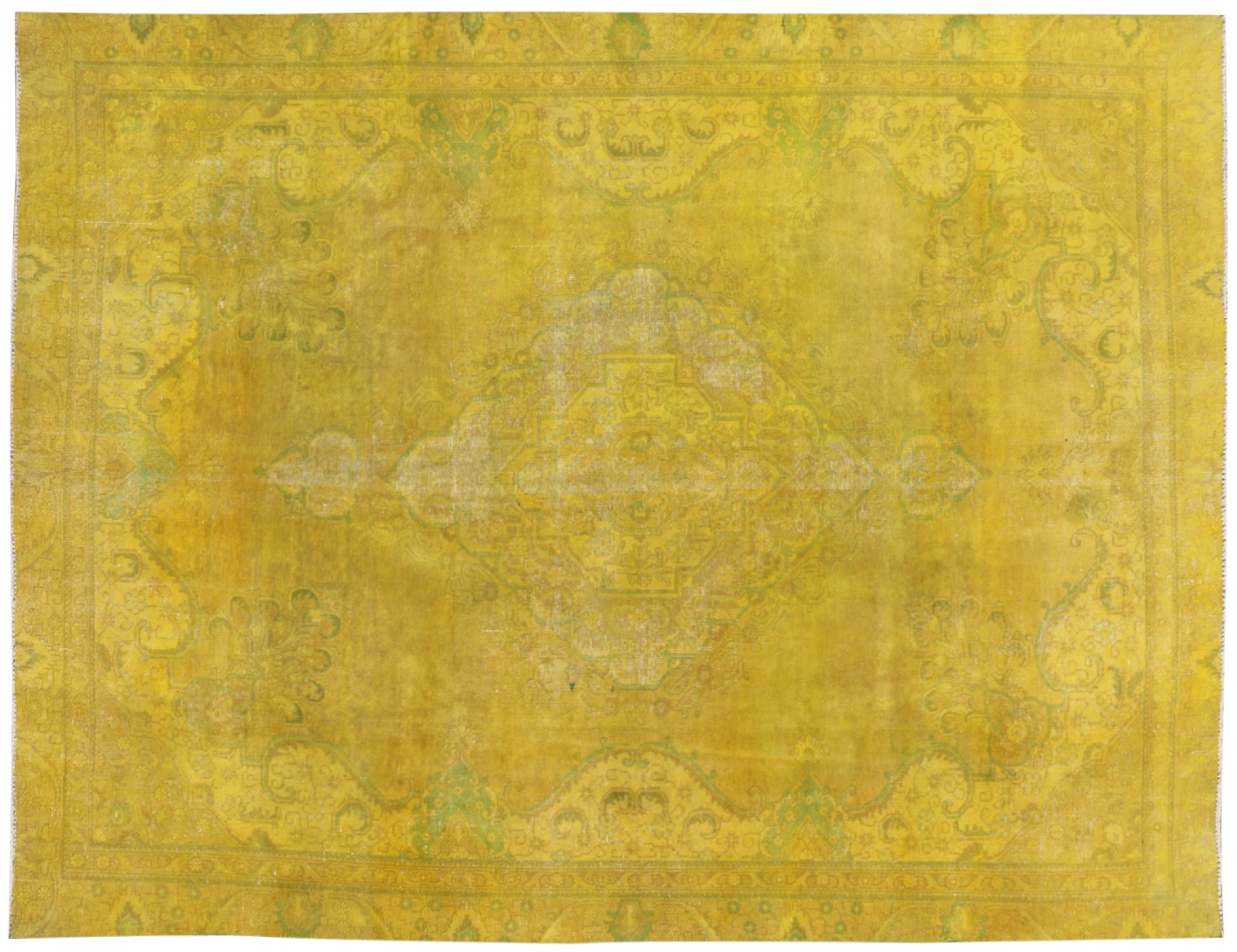 Tappeto Vintage  giallo <br/>369 x 262 cm