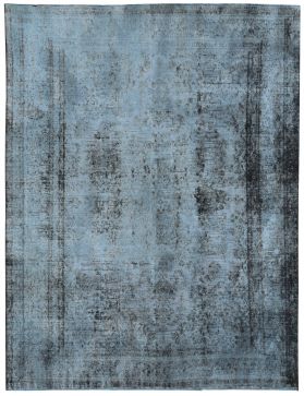 Vintage Teppich 368 X 296 blau